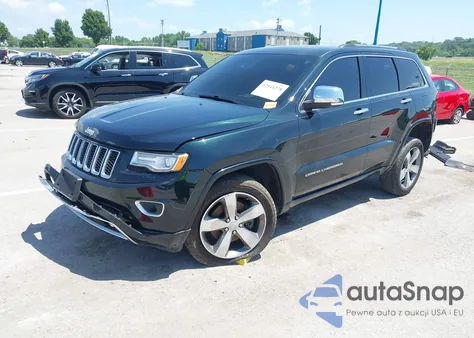 2015 Jeep Grand Cherokee Overland из США, поврежденный, VIN 1C4RJFCT0FC661872